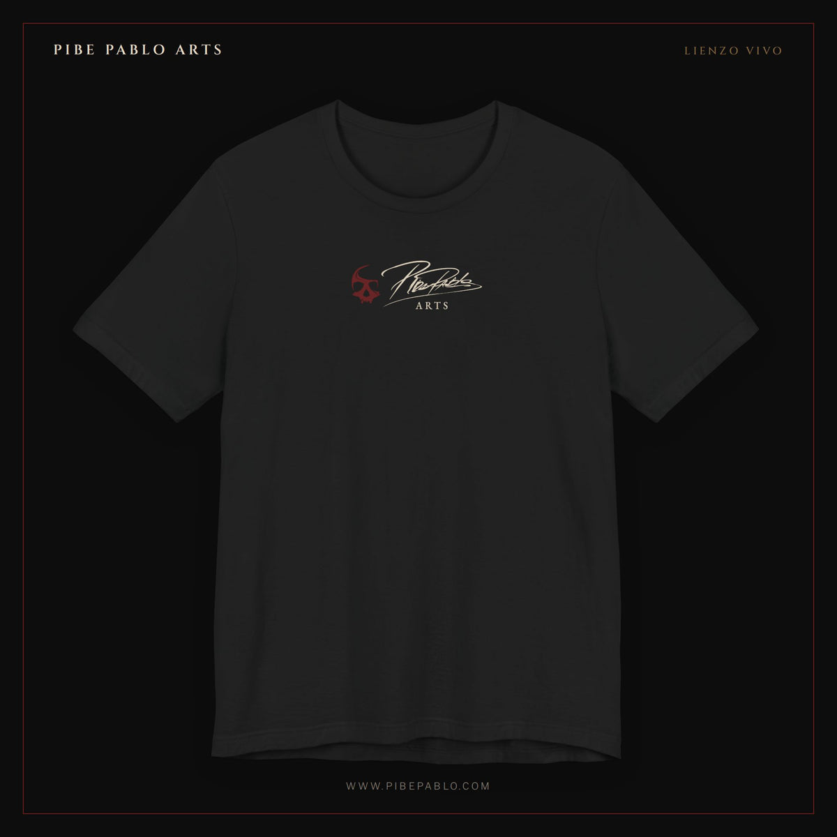 Pibe Pablo Arts — Signature Logo Tee