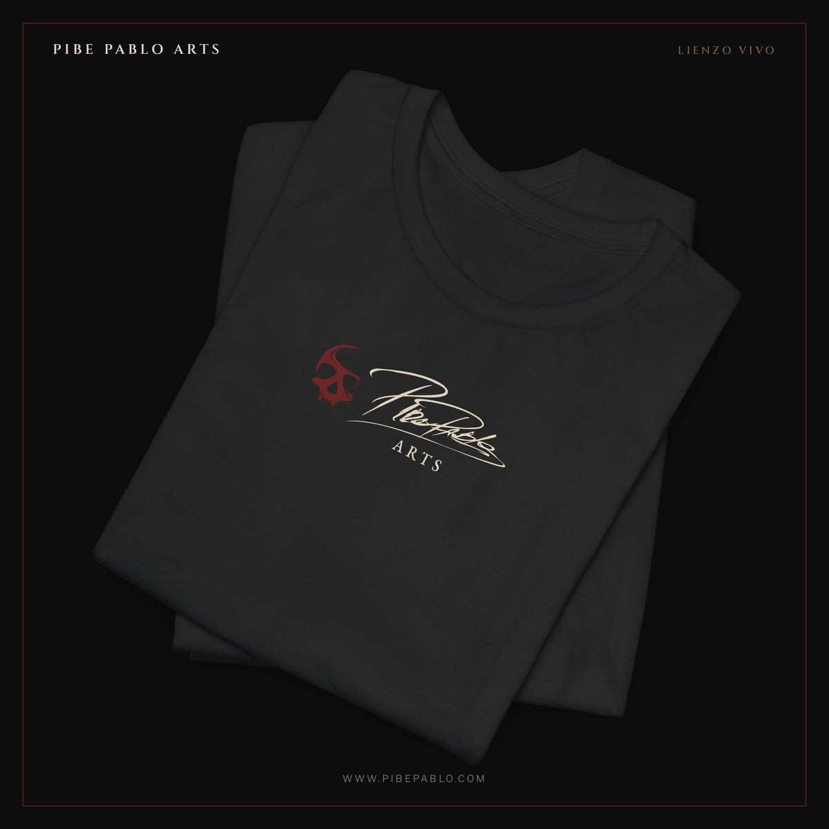 Pibe Pablo Arts — Signature Logo Tee